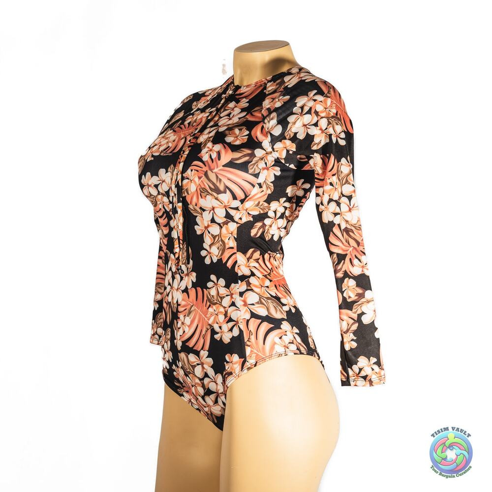 Hurley Long Sleeve Retro Surf Suit S 🌺NWT